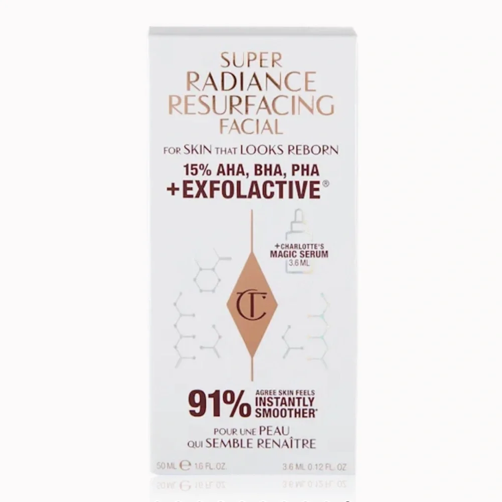 Charlotte Tilbury - SUPER RADIANCE RESURFACING FACIAL + MAGIC SERUM - NWT